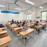 9h hôm nay (6/6), thí sinh Hà Nội làm thủ tục dự thi vào lớp 10