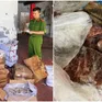 Tạm giữ hơn 2 tấn thực phẩm đông lạnh không hóa đơn, trị giá gần 1 tỷ đồng