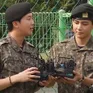 V và RM của BTS đã xuất ngũ