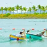 Hội thi bơi, lắc thuyền thúng làm sôi động Lễ hội Du lịch Nha Trang