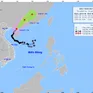 Bão số 1 vào đất liền Trung Quốc, di chuyển theo hướng Đông Bắc