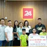 Gặp mặt, trao quà động viên gia đình chị Trần Thị Nga vượt qua nghịch cảnh