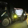 CSGT Hà Nội xử phạt nhiều xe quá tải hoạt động về đêm