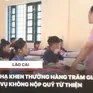 Lào Cai: Hạ khen thưởng hàng trăm giáo viên vụ không nộp quỹ từ thiện
