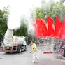 Hà Nội vận hành xe phun sương dập bụi hiện đại tại 4 quận nội thành
