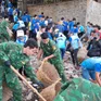 200 cán bộ, chiến sĩ, thanh niên chung tay làm sạch biển Vũng Tàu